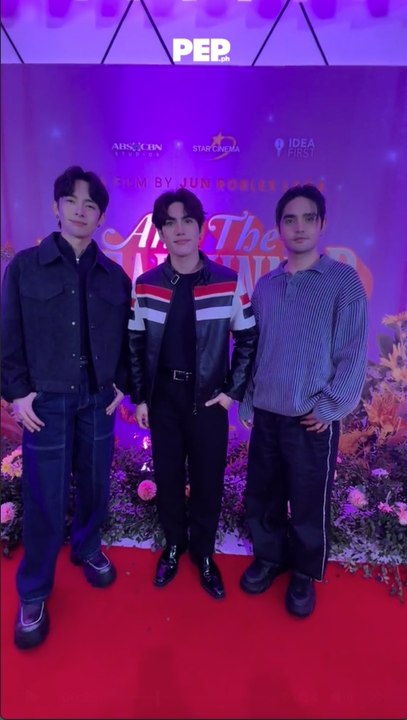 MMFF Flashback: SB19 Justin, Stell, and Pablo message for Vice Ganda | PEP Goes To