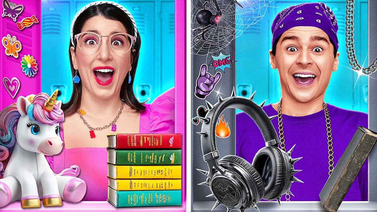 NOUVEAU 123 GO! : Étudiants Bons vs Mauvais 💗Astuces et Créations Scolaires Incroyables💜 par 123 GO!