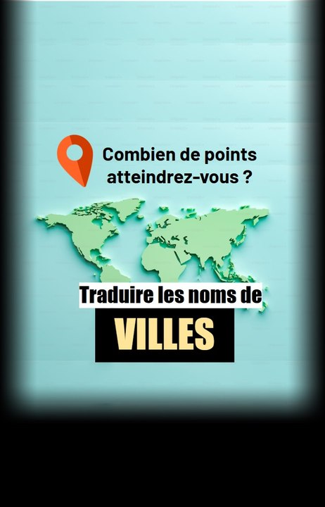Quiz des VILLES