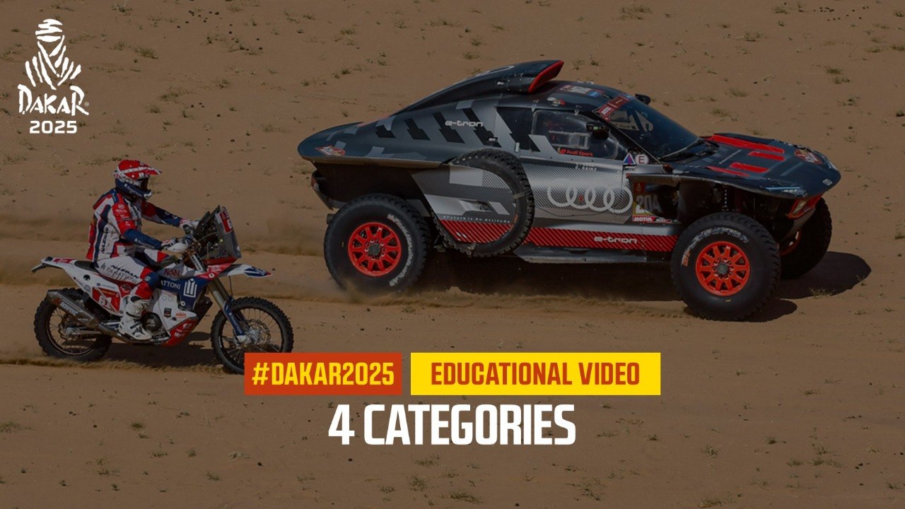 4 categories - Educational videos - #Dakar2025