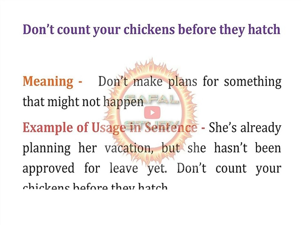 English Idioms with Meanings and Examples P01- Idioms and Phrases for Exams - How to Use Idioms