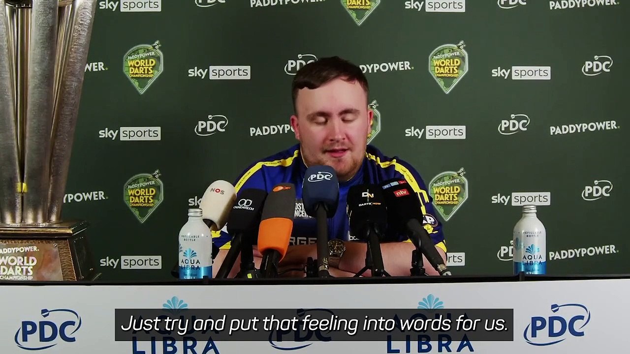 Littler becomes youngest-ever darts world champion