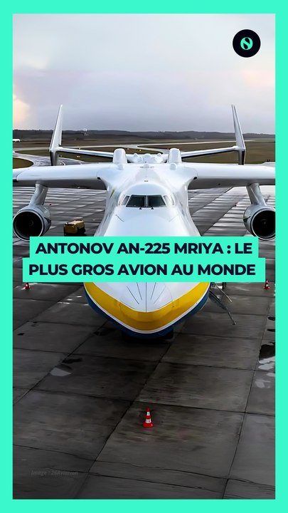 🇺🇦 Le plus gros avion du monde : L’Antonov An-225 Mriya ✈️