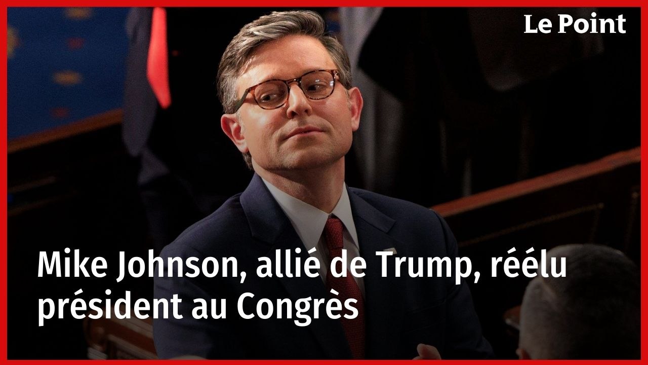 Mike Johnson, allié de Trump, réélu président au Congrès