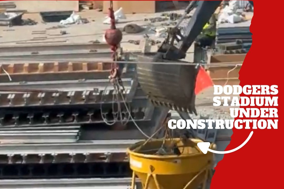 Dodger Stadium is undergoing a $100 million renovation