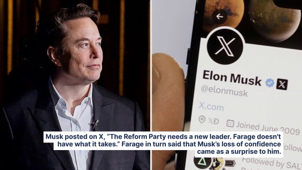 Elon Musk Flips On Trump's UK Ally Nigel Farage: 'Doesn't Have What It Takes'