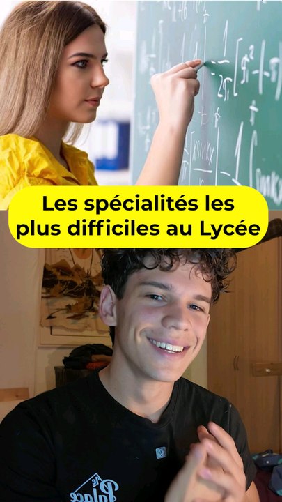 Les spécialités les plus difficiles au Lycée #spé #hggsp #premiere #terminale