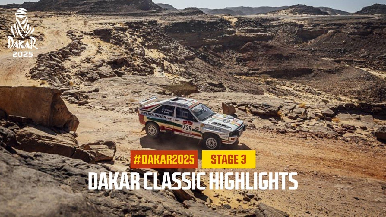 Dakar Classic Highlights - Stage 3 - #Dakar2025