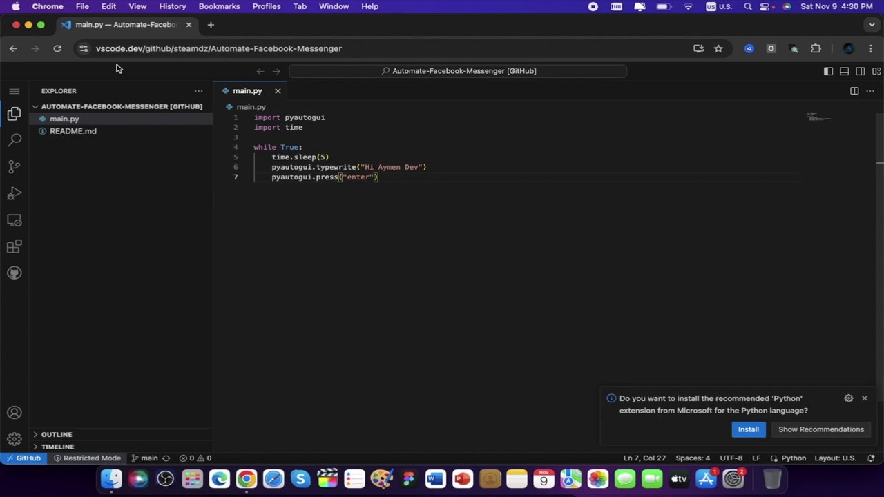 فتح أي ملف كود من GitHub مباشرة في Visual Studio Code بسهولة وسرعة!