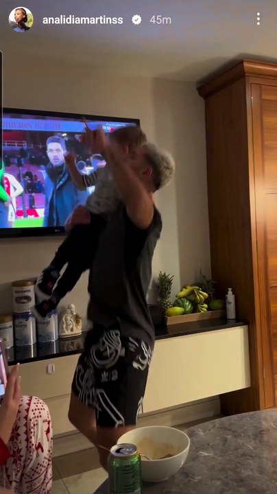 Newcastle United skipper Bruno Guimaraes celebrates Arsenal win