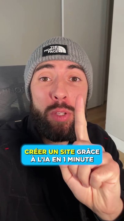 Créer un site internet grâce à l'IA en 1 minute ! 💻