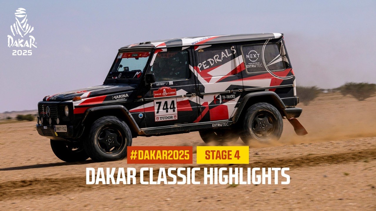 Dakar Classic Highlights - Stage 4 - #Dakar2025