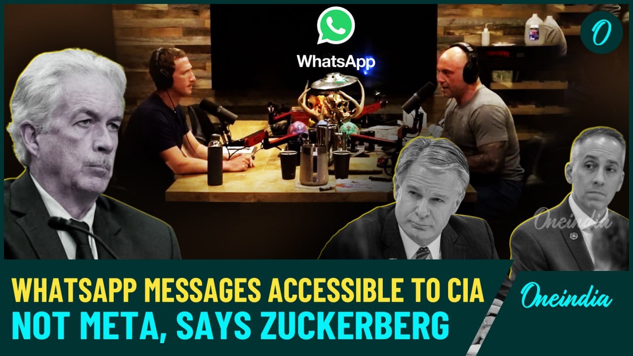 It's Official! CIA Can Read Your Whatsapp Messages | Meta Owner Zuckerberg's Shocking Reveal