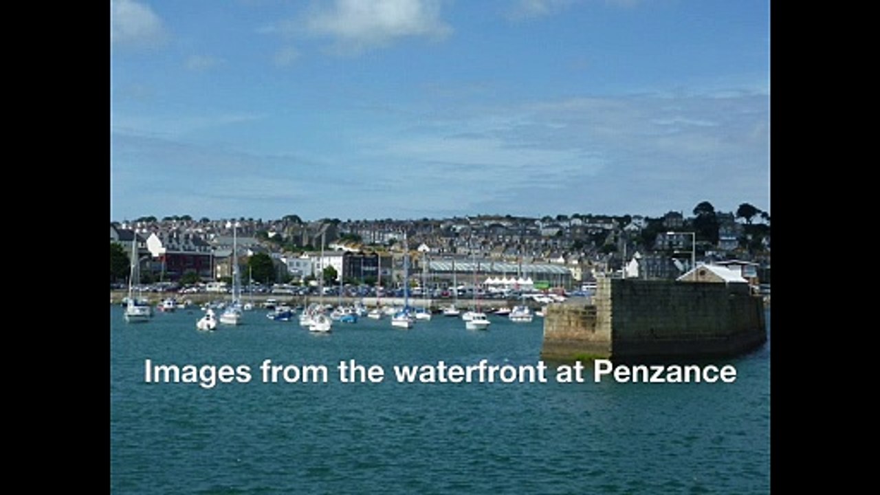 Images from the waterfront at Penzance