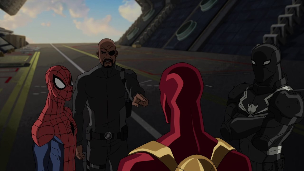 Ultimate Spider-Man S04E01 Hydra Attacks-Part One in Hindi