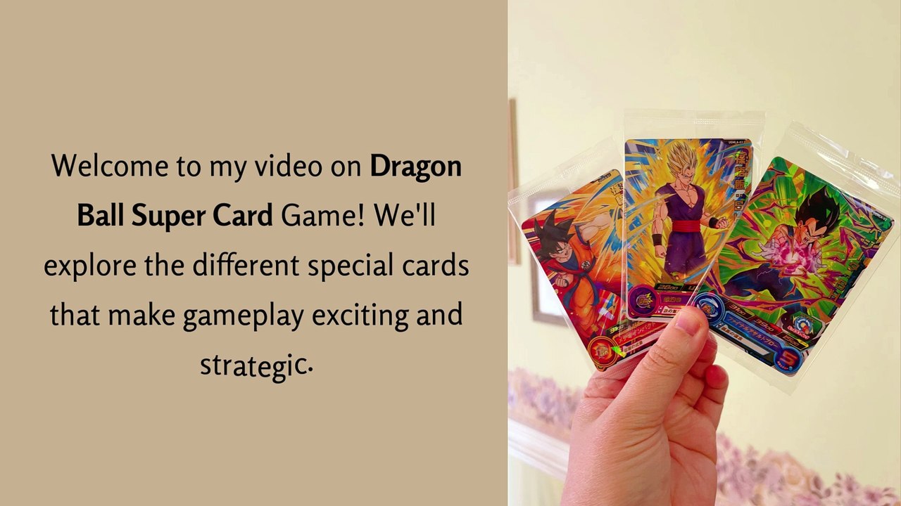 What Are The Different Types Of Special Cards In Dragon Ball Super?