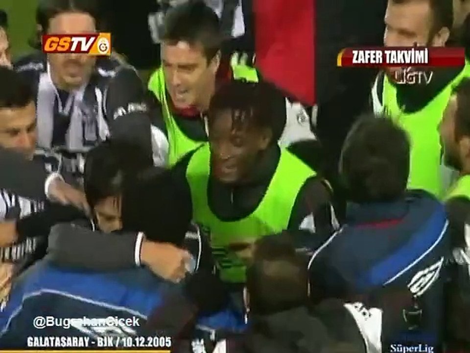 Galatasaray 3 - 2 Beşiktaş (10.12.2005)