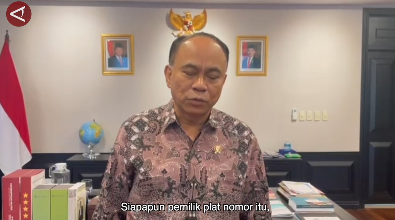 Budi Arie bantah gunakan mobil RI 36 yang arogan di jalan raya