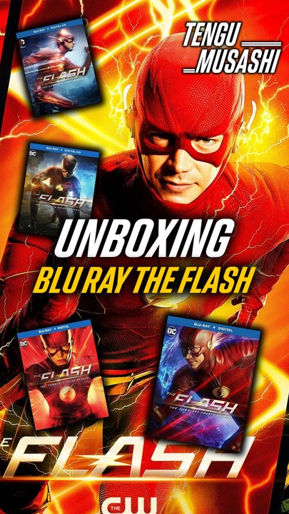Unboxing des 4 saisons de The Flash en Blu Ray !