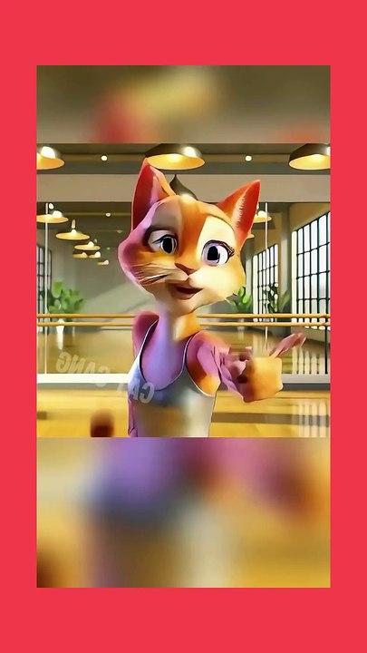 fat girl want to become a model !  #animation #cute #funny #song #cat #love #animationmeme