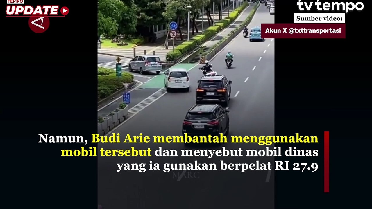 Menkop Budi Arie Bantah Gunakan Mobil Dinas Berpelat RI 36