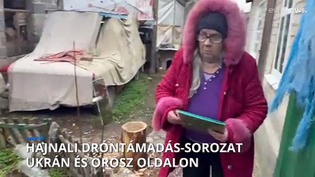Dróntámadások orosz és ukrán oldalon