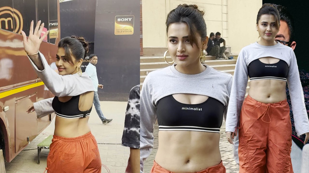 Tejasswi Prakash ने Celebrity Masterchef के Set पर दिखाया बेहद ही Glamorous Look | Watch