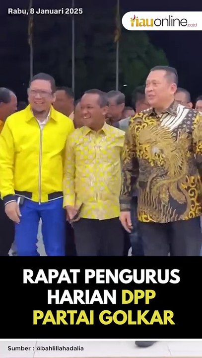 RAPAT PENGURUS HARIAN DPP PARTAI GOLKAR