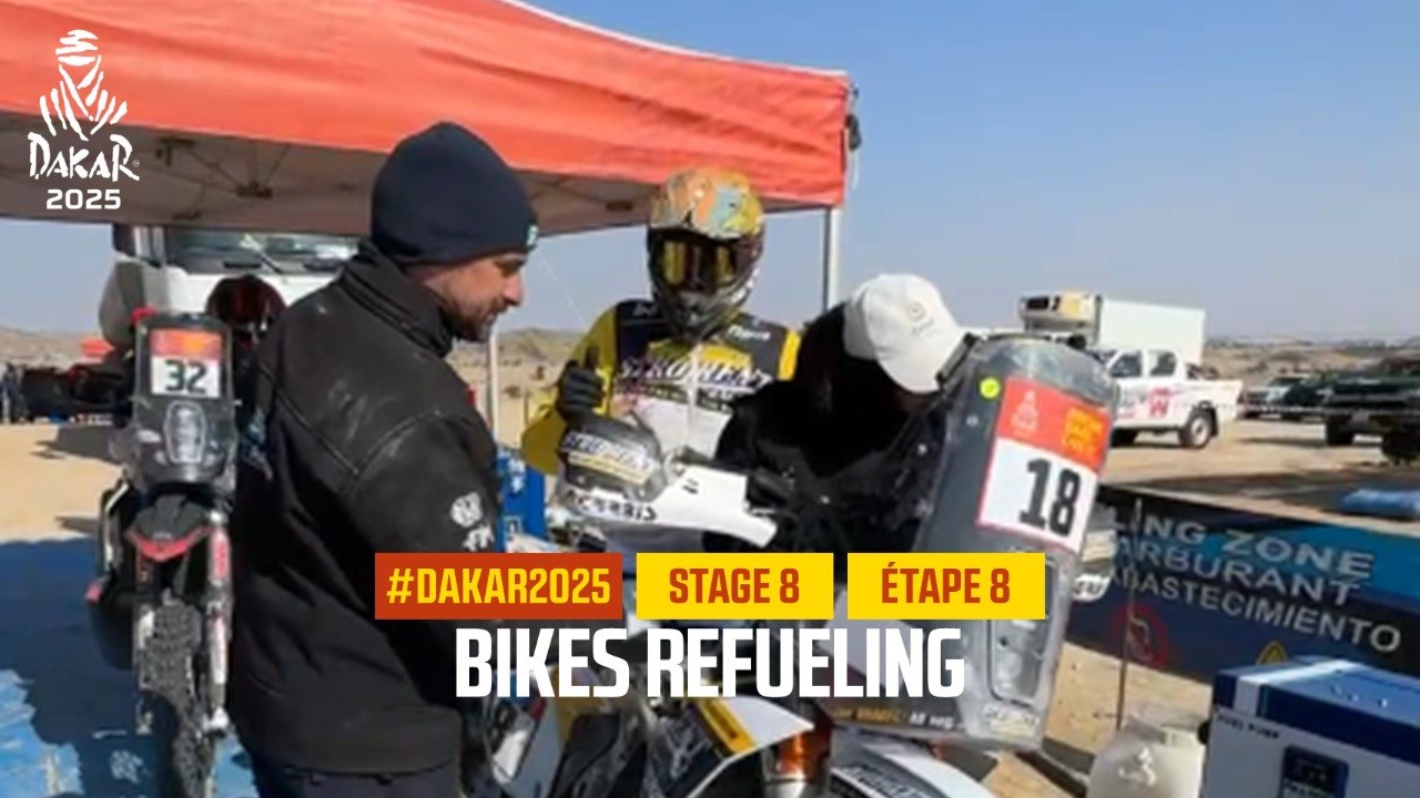 Bikes Refueling  - Stage 8 - #Dakar2025