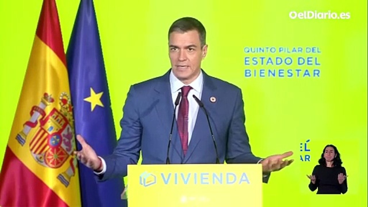 Sánchez: "Sobran Airbnbs y faltan viviendas"