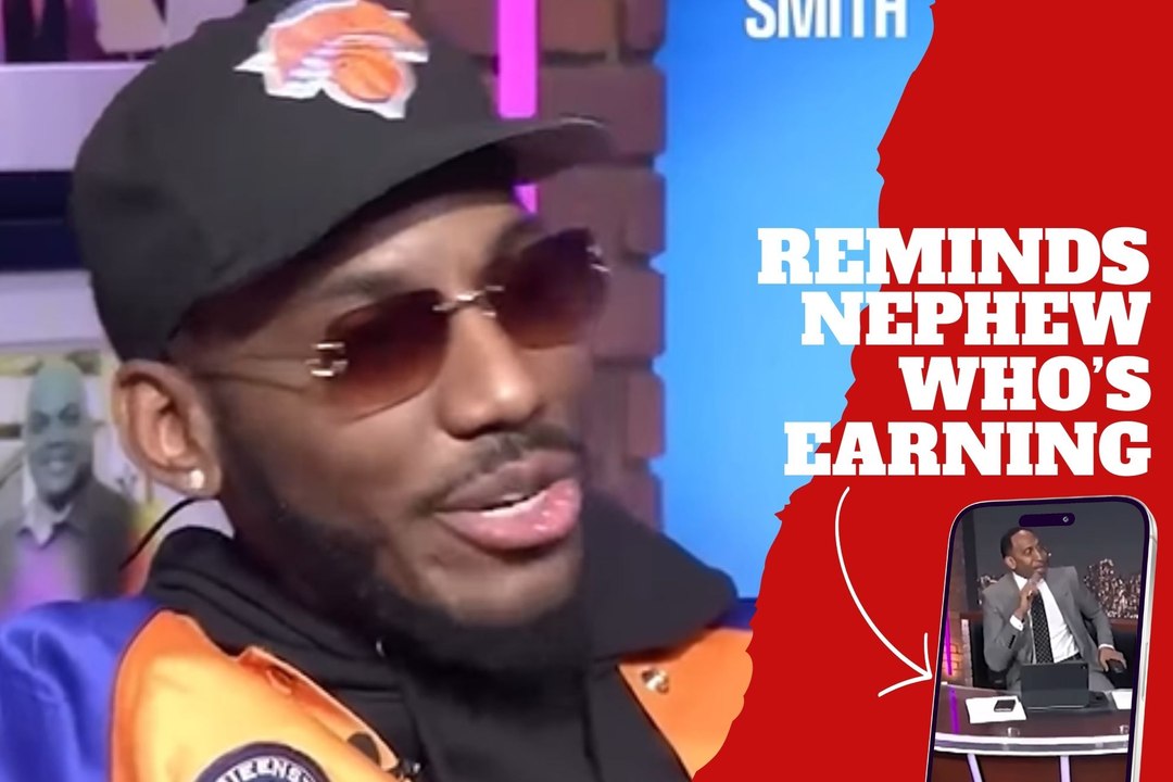 Stephen A. Smith reminds nephew who holds the wallet