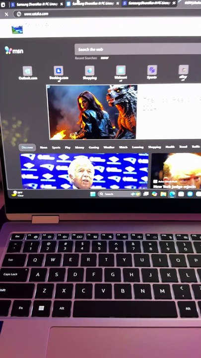 Funcionamiento de AI Select en los portátiles Samsung Galaxy Book5