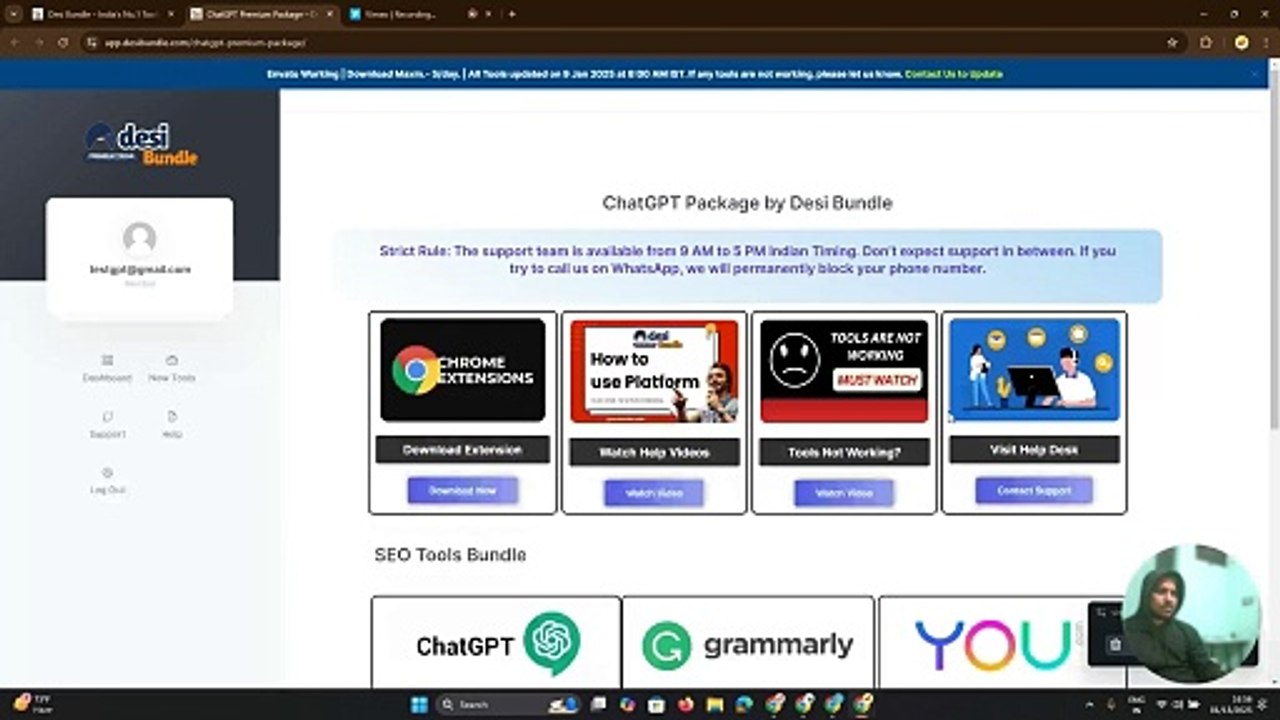 ChatGPT Plus Subscription by Desi Bundle | Full Demo