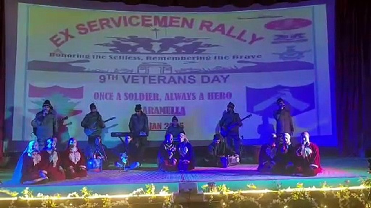 Veterans day celebrated at Baramulla