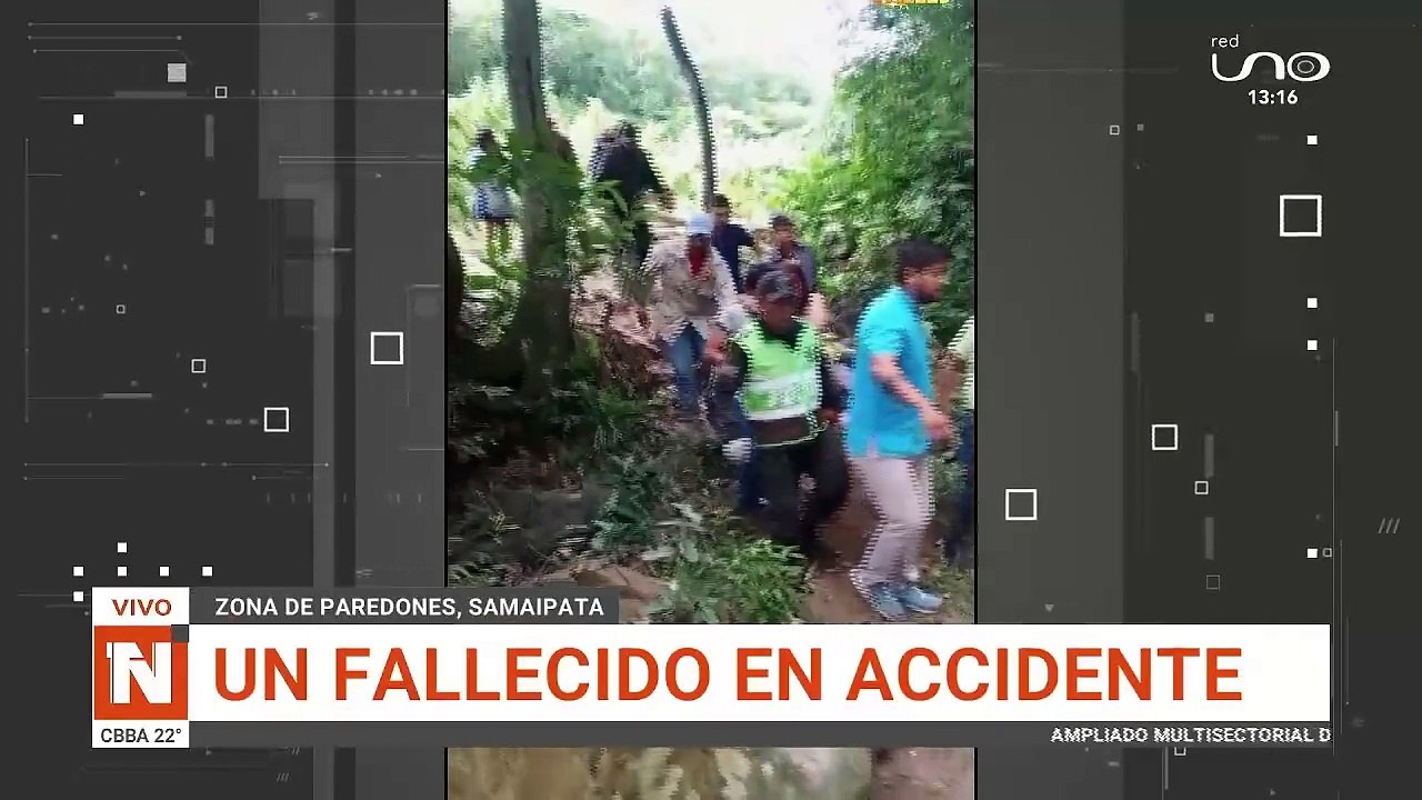 vehículo cayó al barraco