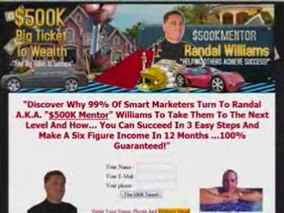 Successful Squeeze Page Examples