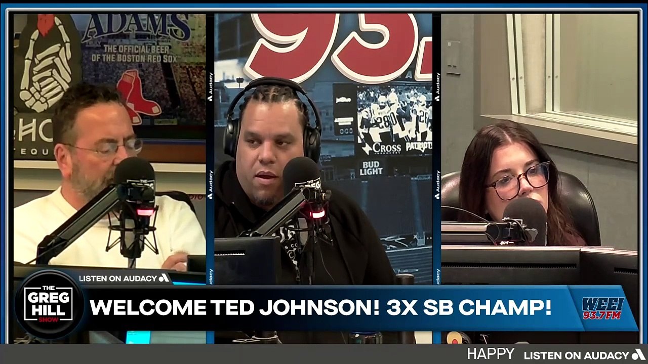 3X SB Champ and Patriots HoF Ted Johnson joins! What does Johnson think of the Vrabel hire?