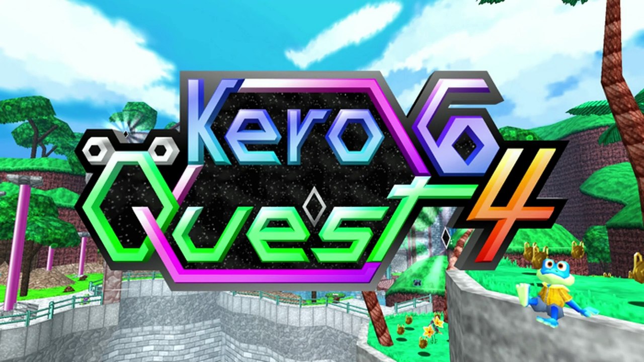 KERO QUEST 64 - A Froggy Retro 3D Platformer with retro graphics featuring a frog as the main character!