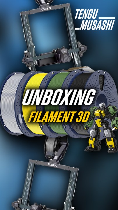 Unboxing filament 3D !