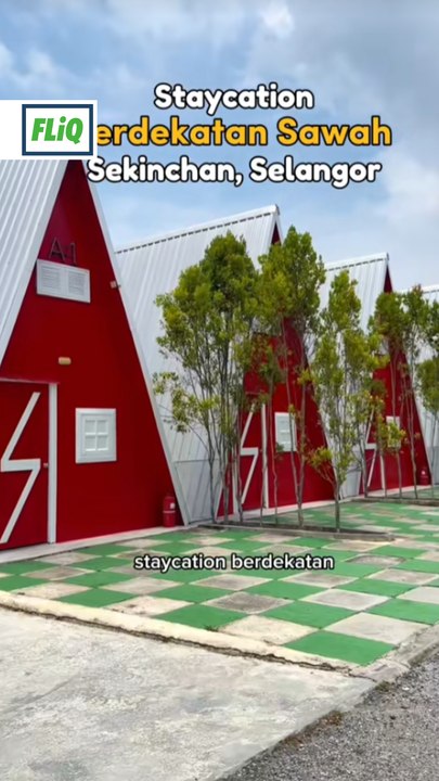 Staycation dekat sawah