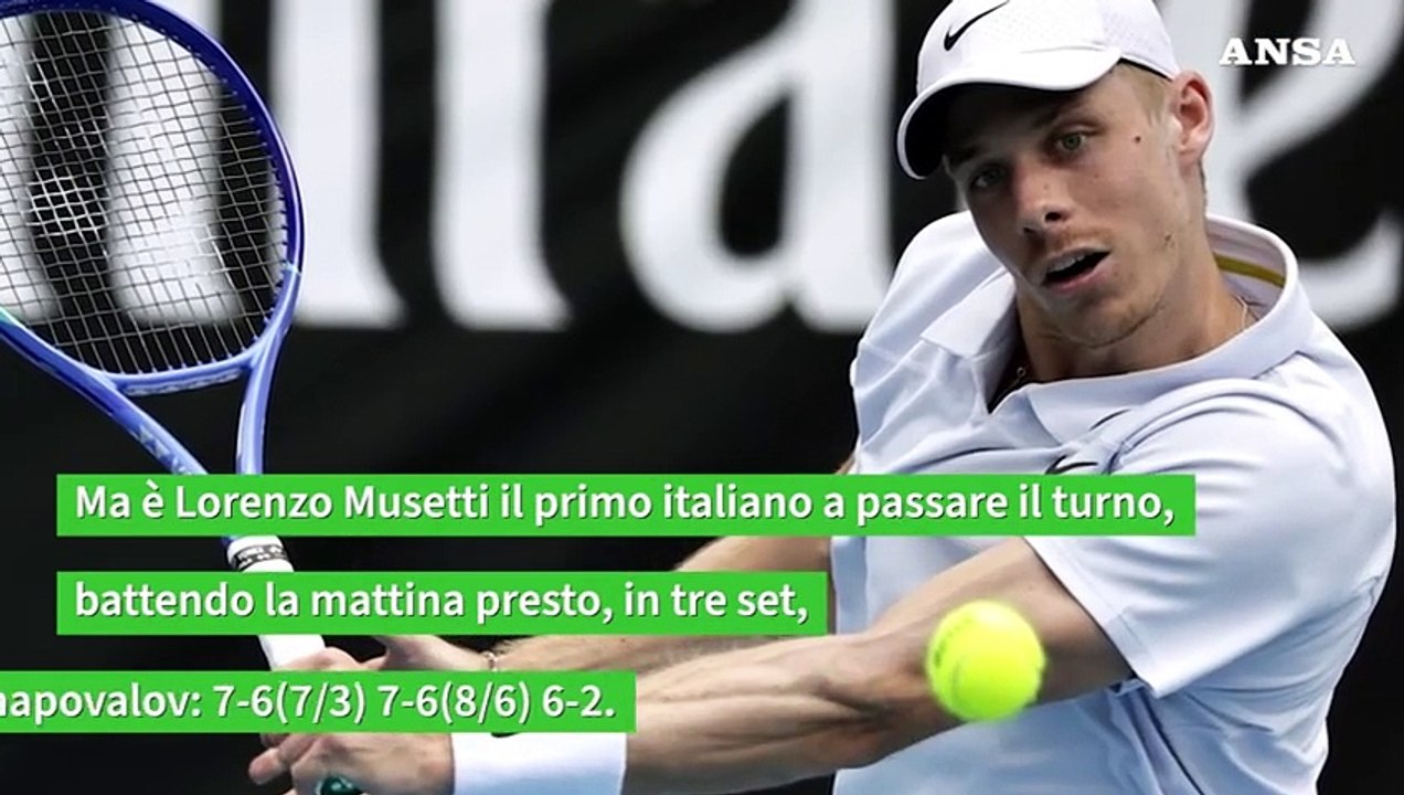 Australian Open, bene Sinner e Paolini. Stop per Berrettini