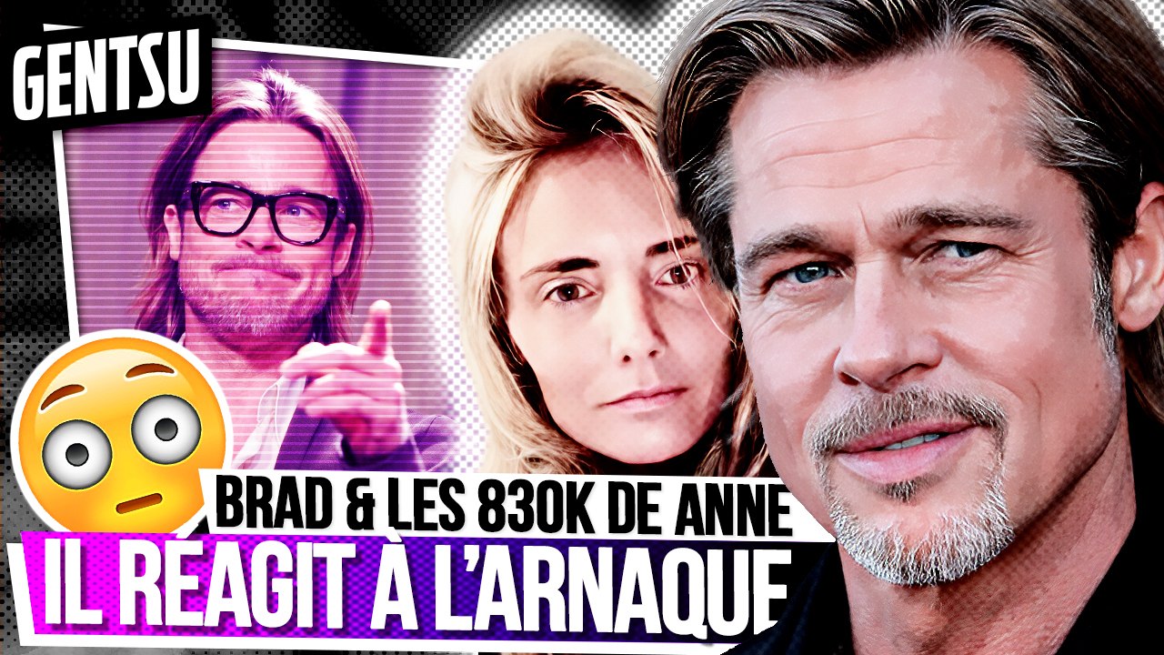 La réaction de Brad Pitt quand il a tout découvert 😱
