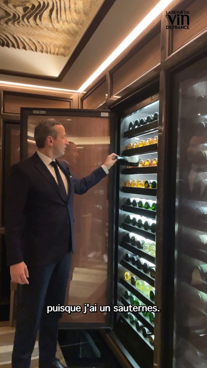 Dans la cave de... l'hôtel de Crillon avec Xavier Thuizat