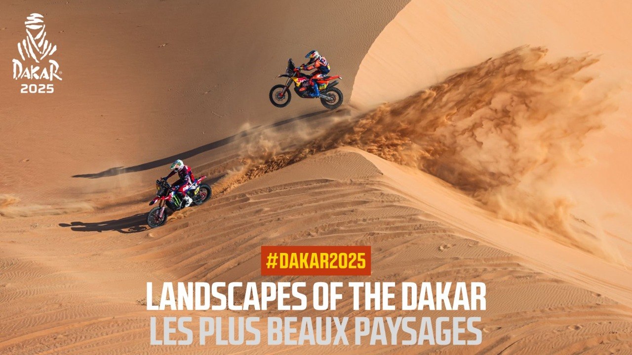 The most beautiful landscapes of Dakar 2025 - #Dakar2025