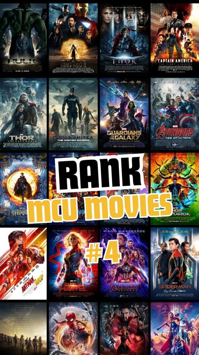 RANK MCU MOVIES #4 🔥