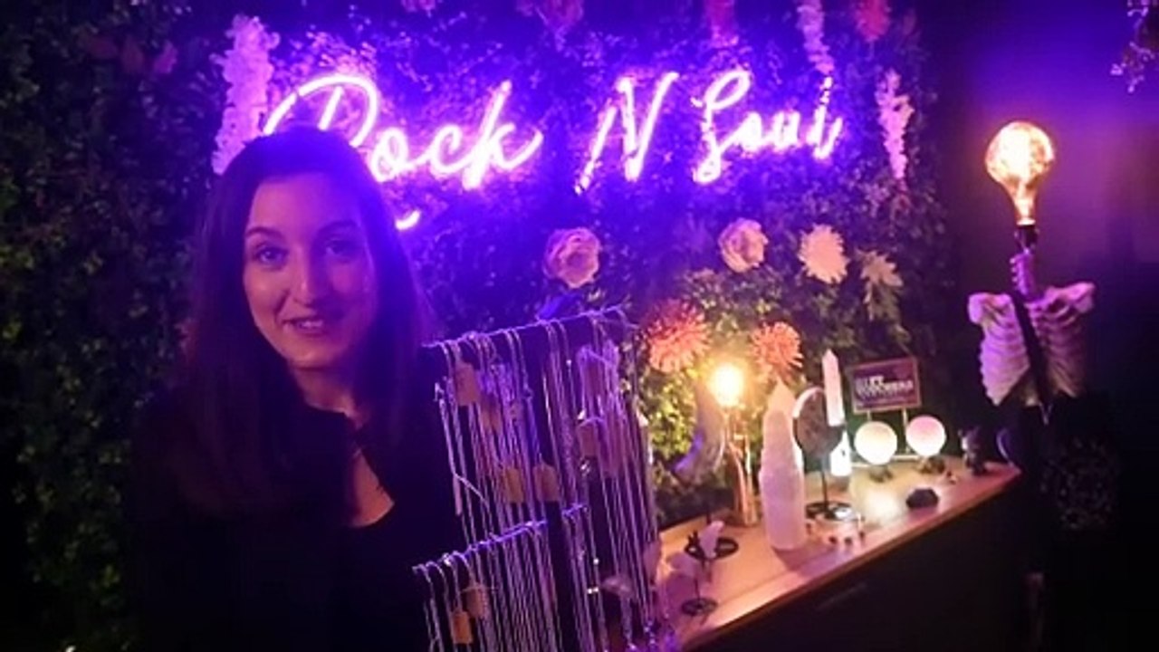 Business feature at Crystal shop: Rock N Soul in Newport.