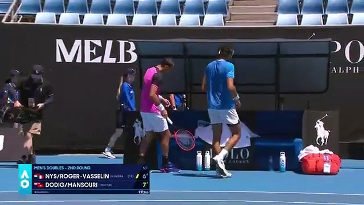Nys/Roger-Vasselin v Dodig/Mansouri Highlights | Australian Open 2025 Second Round