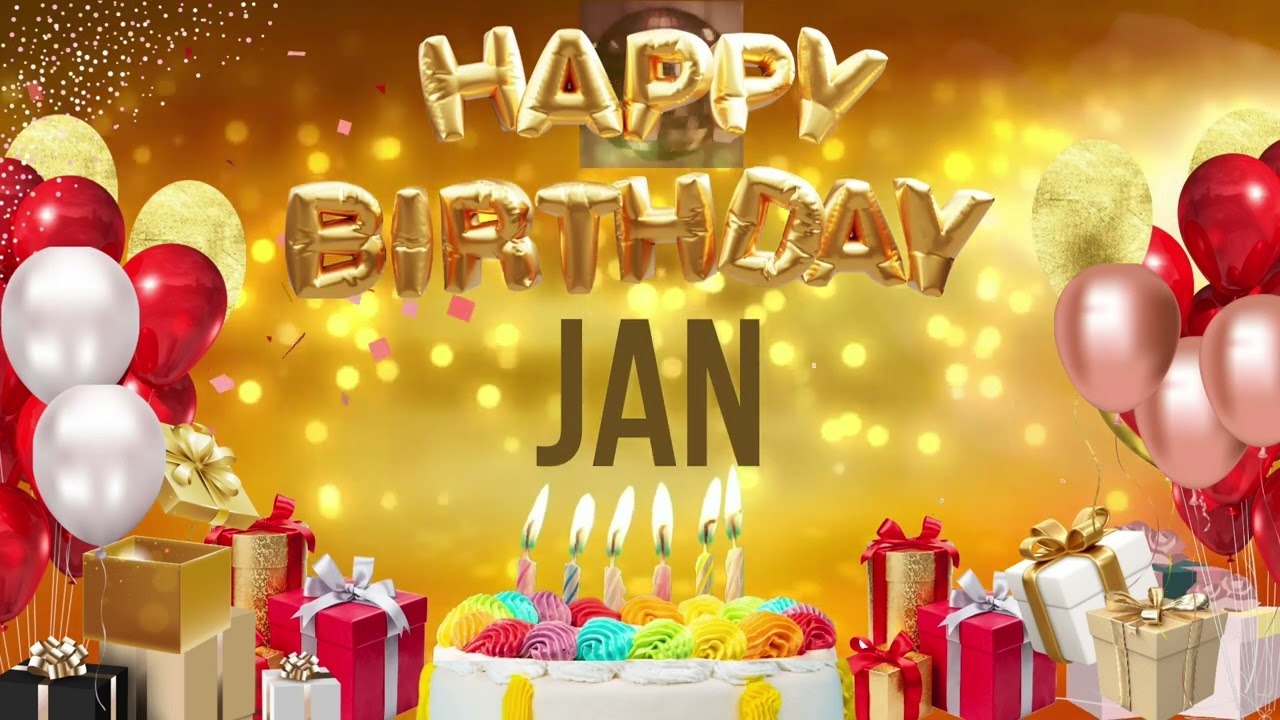 Jan - Happy Birthday Jan