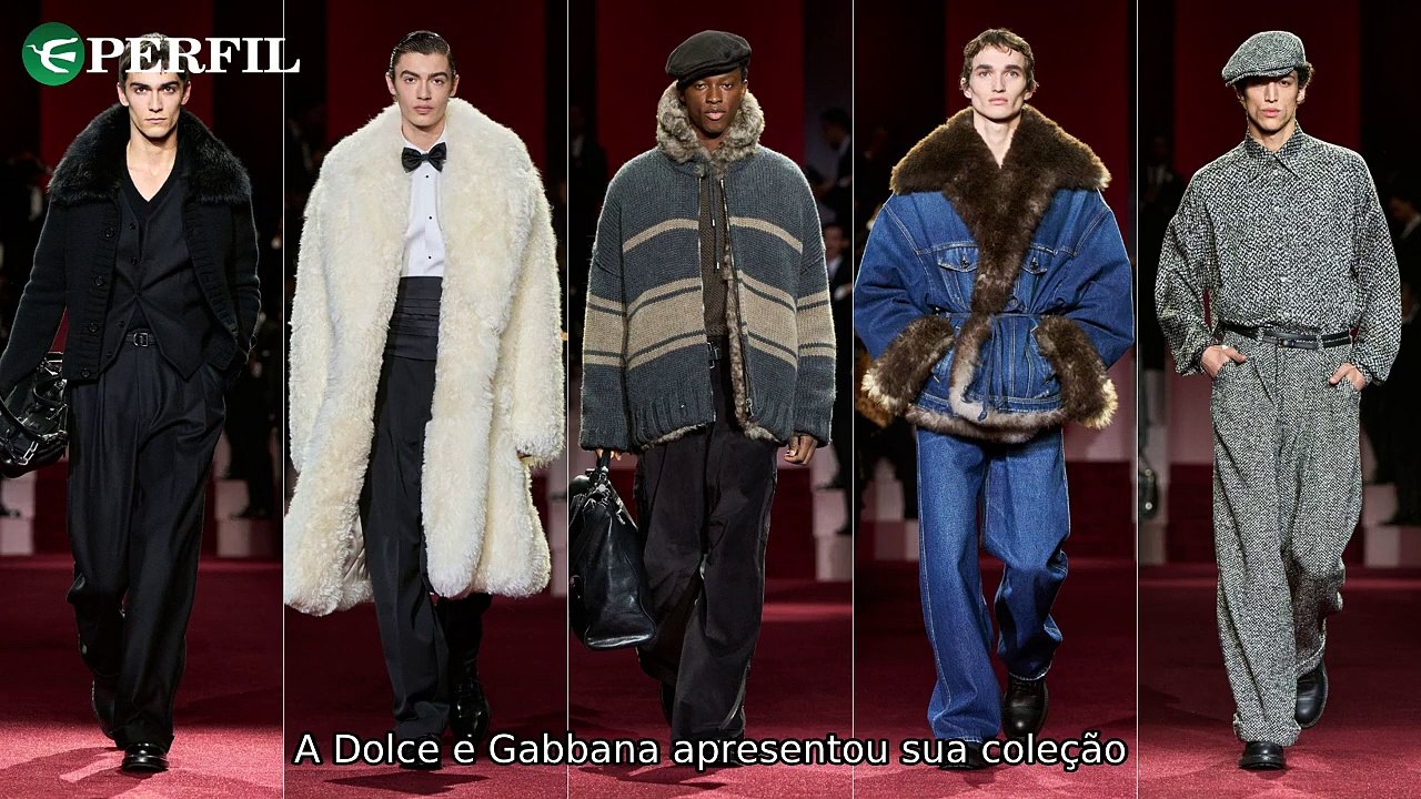 "Dolce & Gabbana lança coleção na Semana de Moda, Selton Mello em novo Anaconda e Ainda Estou Aqui no Oscar."