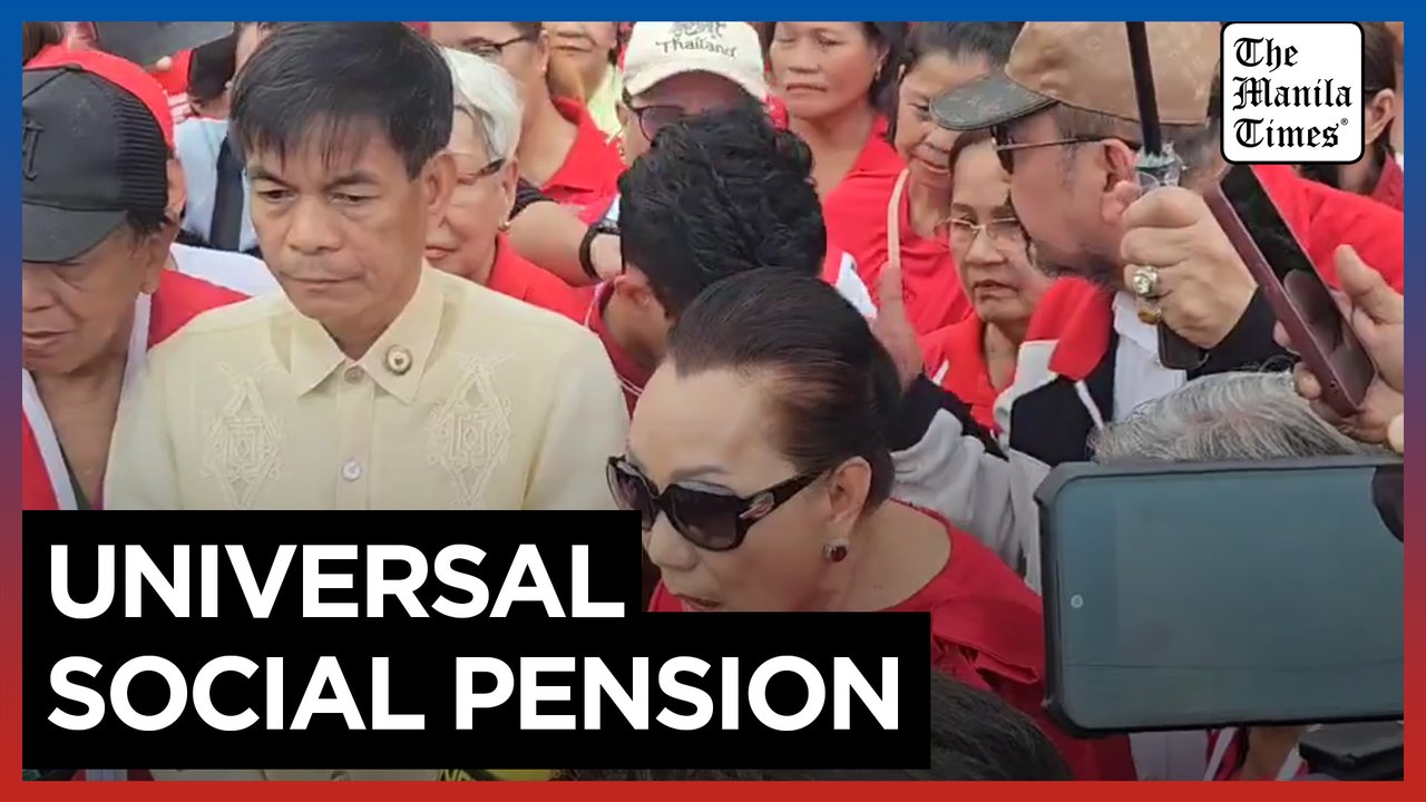 Senior citizens rally